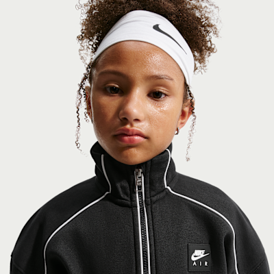 Nike Air Older Kids' Fleece Tracksuit Jacket. Nike ID